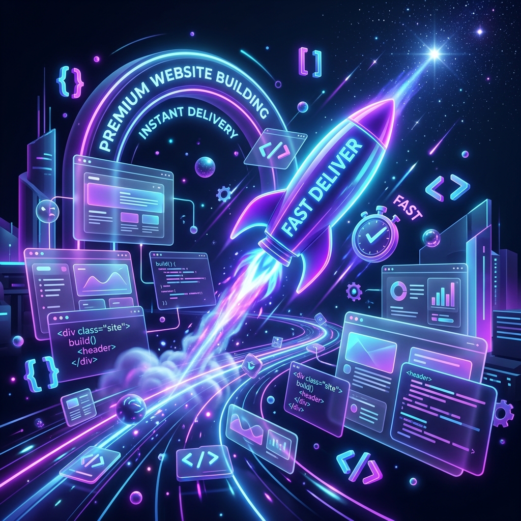 Abstract 3D Tech Illustration
